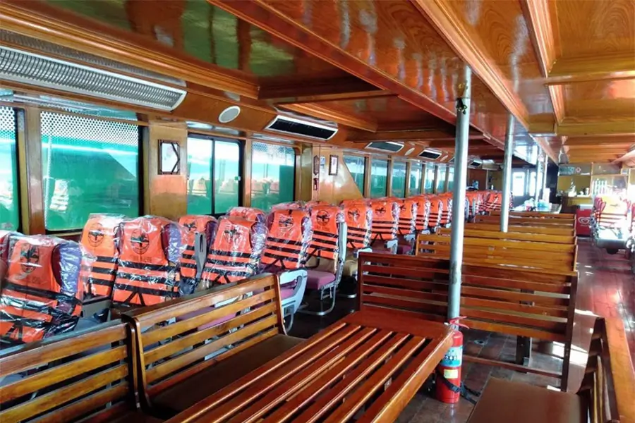 Phi Phi Ferry Air Conditioned Cabin